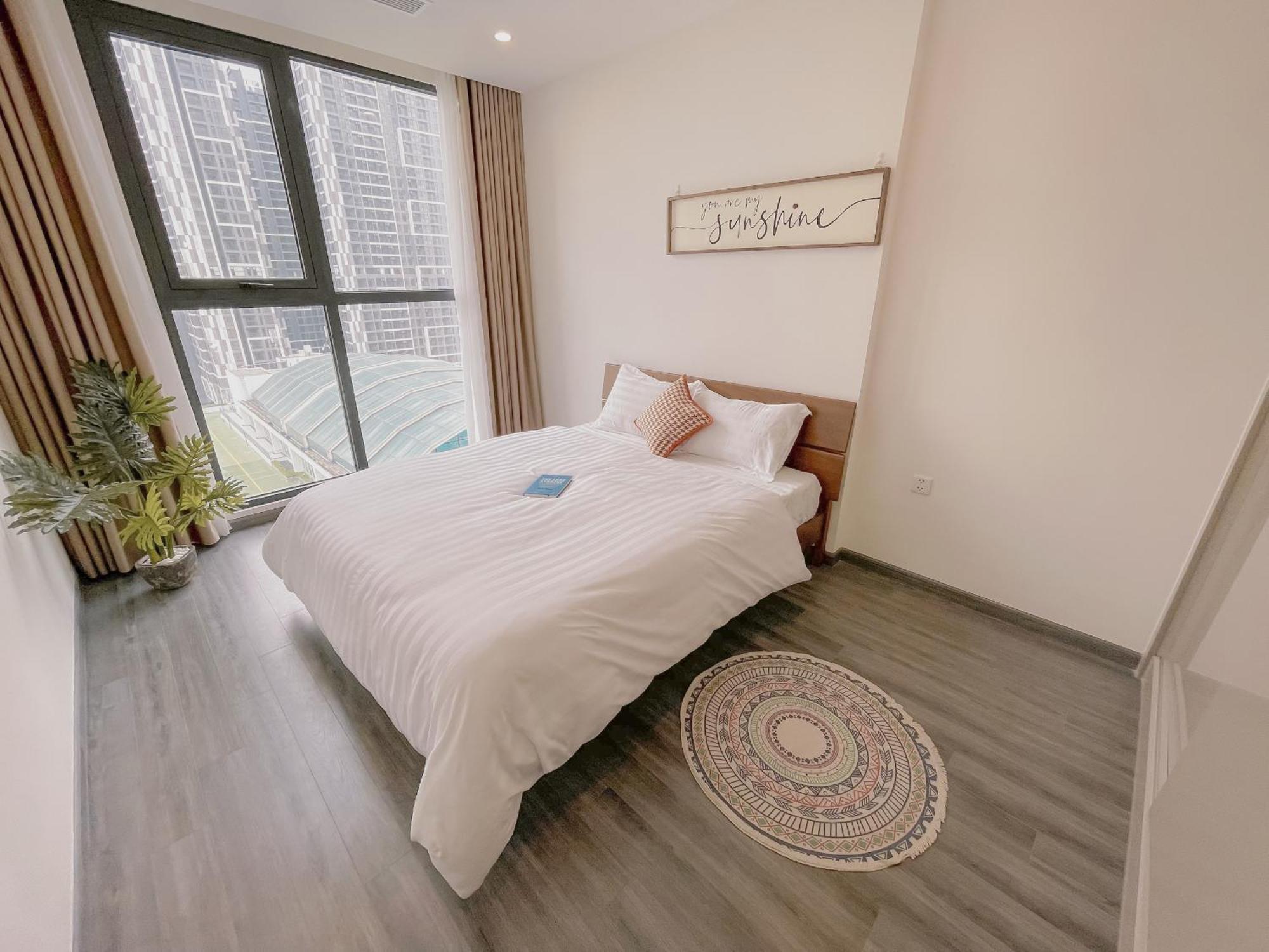 Deluxe 1-bedroom And 1-living Free Gym Căn hộ *
