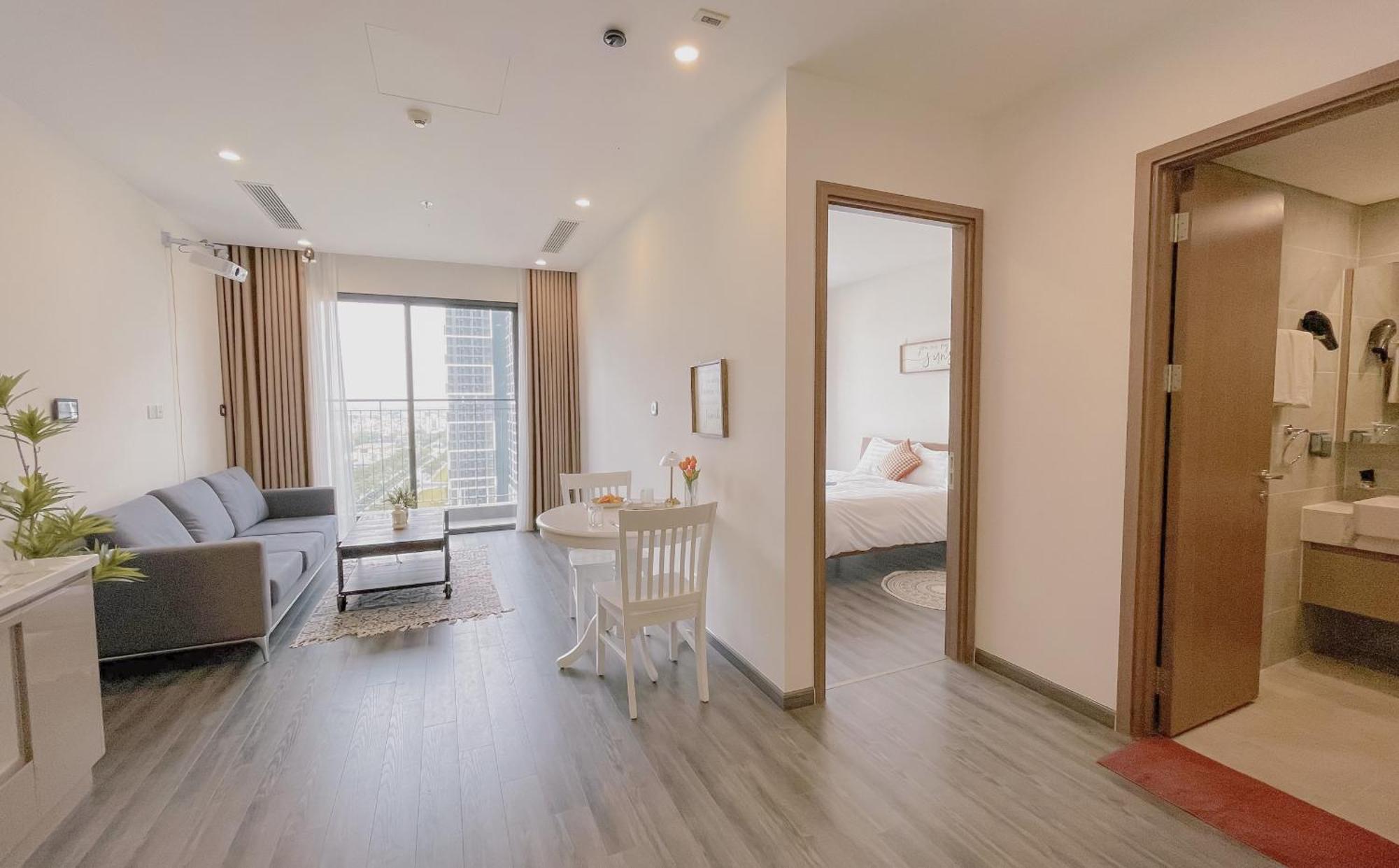 Deluxe 1-bedroom And 1-living Free Gym *